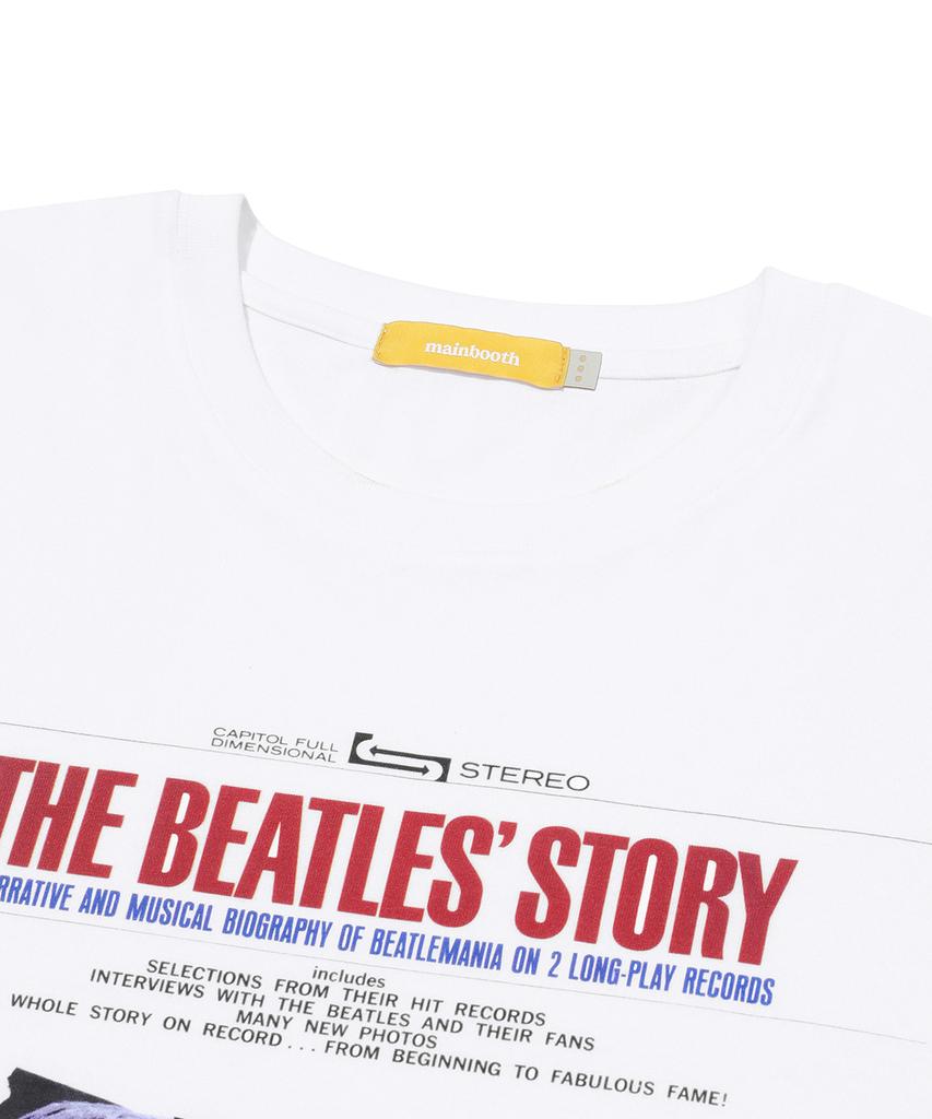 MAINBOOTH [Beatles] Story T-Shirt (White)