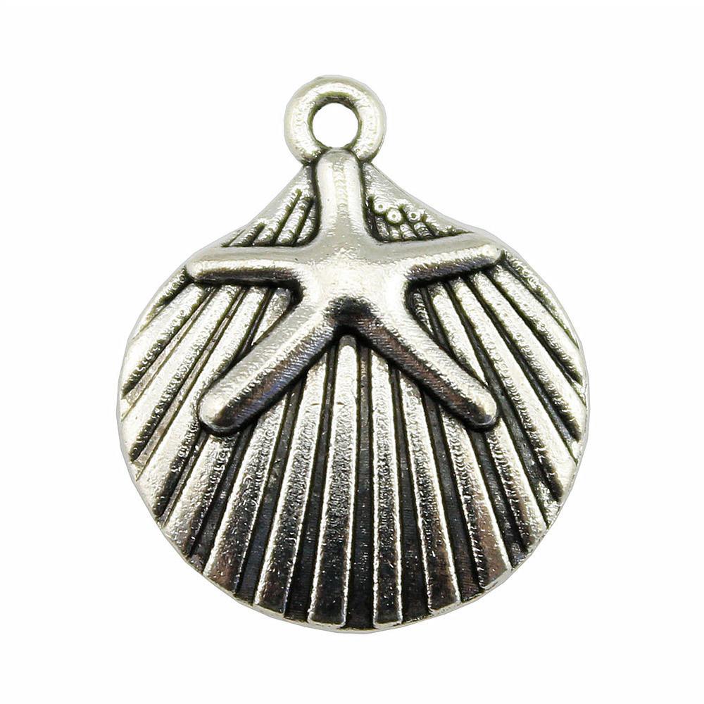 Starfish Charms Multi Color Metal Pendants For Beach Themed DIY Jewelry Accessories