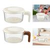 Draining Basket Home Use with Handle Reusable Kitchen Vegetable Basket Keeper Container for Grapes Vegetables Strawberry Fruits