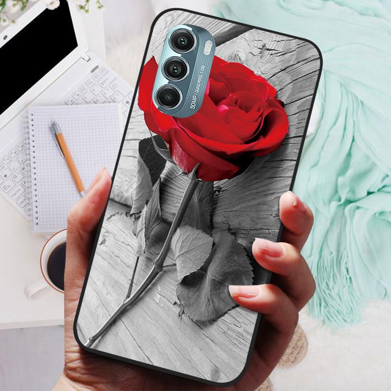 For Moto G Stylus 5G 2022 Case Black Cover Lion Wolf Silicone Soft Back Cases For Motorola Moto G Stylus 4G 5G Protective Shell