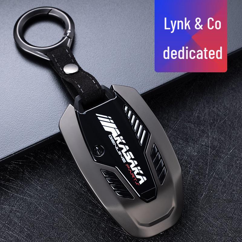 Lynk & Co 03/03+ Key Case for 18/19 Models: Creative Metal Buckle Shell