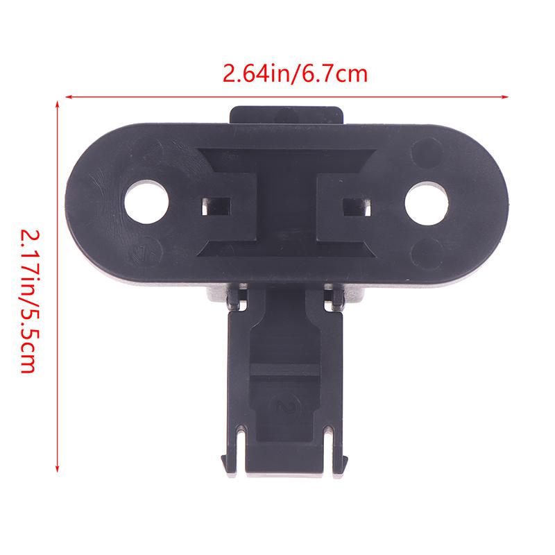2Pcs Plastic Kayak Lightweight Sturdy Slide Lock Buckle Pedal System Fixing Deck Fishing Boat Dinghy Hardware Accessory