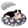 Wasserdichte runde Haustierbettdecke Abnehmbares waschbares Design für Hunde Katzen Polyester Saisonale Nutzung Bequemer Schlaf