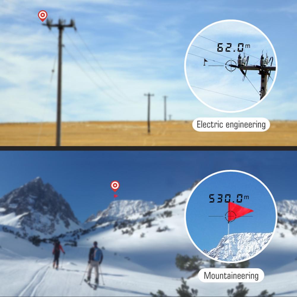 Buy Mileseey PF210 600m Infrared Laser Rangefinder Golf Slope Distance