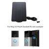 6W Solar Panel for Ring Video Doorbell 3 3 Plus 4 with Built In Voltage Regulator IP65 360 Degrees  Adjustable Mount