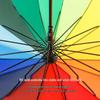 Nanqiao Large 16-Rib Windproof Straight Business Umbrella