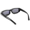 Captain Stag Overglasses Sunglasses Polarized S Size Plastic Frame Black Black CSO-002-1