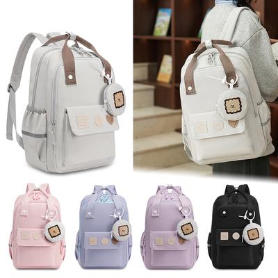Backpack Large Capacity Outdoor Backpack Junior Senior High School Student Schoolbag