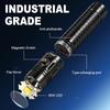 2026New Dive Flashlight IPX8 Waterproof Rechargeable LED Flashlight 18650 Silicone Wrist Strap 50M Diving Torch for Scuba Diving