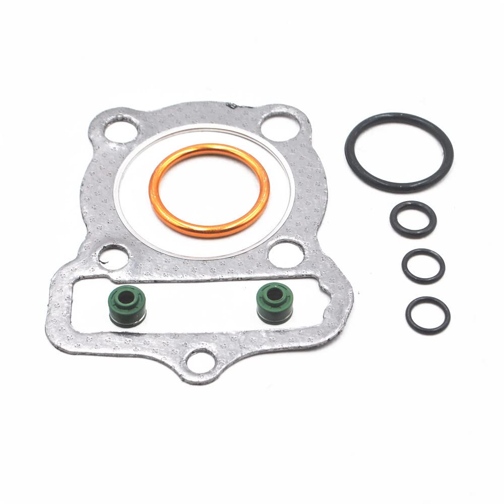 Motorrad Top-End Dichtungssatz, SEMOLTO Motorrad Kompletter Motor Dichtungssatz für Honda XR100R CRF100F XR CRF 100 XR100 CRF100 Top-End Zylinderkopf Dichtungssatz