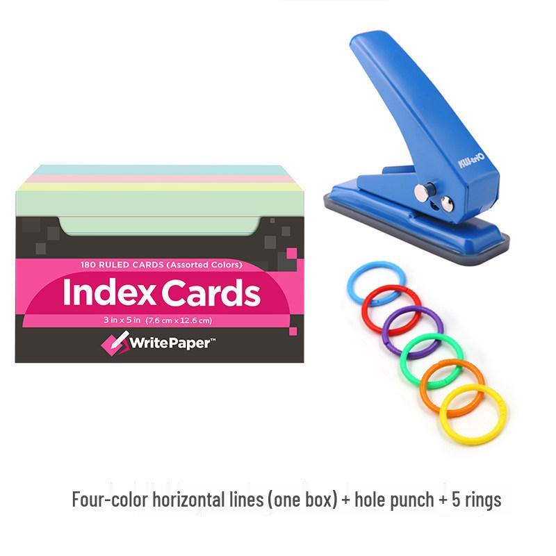 Kaisa Index Cards: Internet Celebrity Sticky Notes for Word Memory & Exam Prep