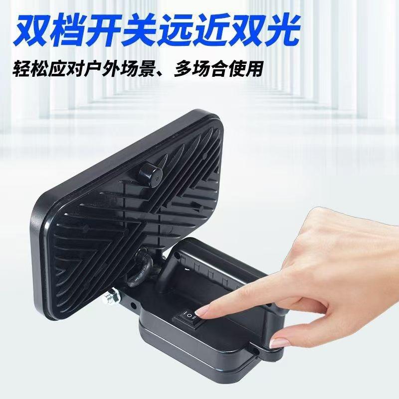 For Battery 3/4/5/8 Inch Led Working Light With Handle Flashlight Torch Spotlight Emergency Light Camping Lighting