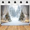 Christmas Winter Backdrop Xmas Decoration Background Winter Backdrop Decorations For Photo Studio Photo Booth Christams Party