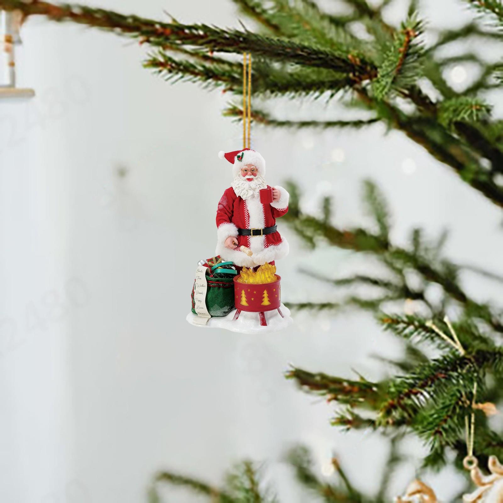 Santa Claus s Daily Life Christmas Tree Ornaments