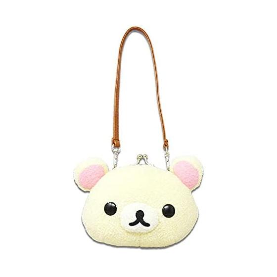 Rilakkuma Gamaguchi Mini Pouch Rilakkuma and Kaoru Korilakkuma