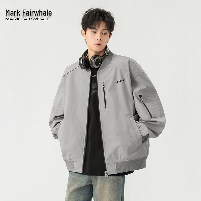 Mark Fairwhale Men's Loose Fit Pilot Jacket