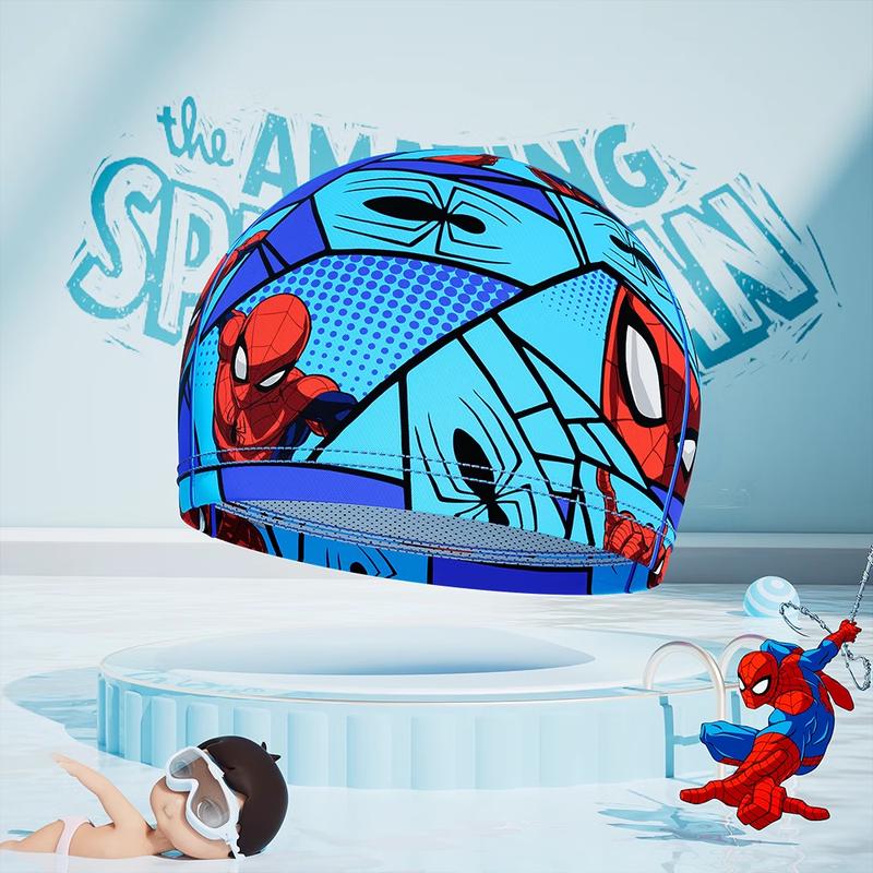 Bonnet de bain extensible Disney pour enfants aux cheveux longs