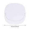 Compact Mirror Handheld Makeup Mirror Storage Case 3 Mode Lighted Travel Mirror