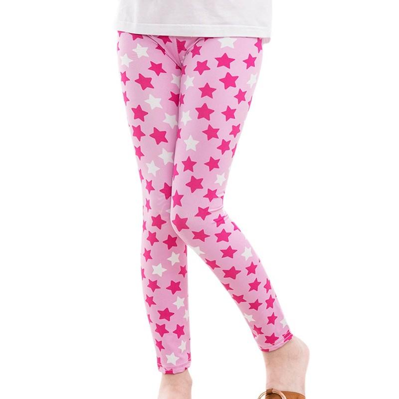 

Детские обтягивающие леггинсы с цветочным принтом для девочек, облегающие повседневные брюки для бега и тренировок, весенне-осенние длинные брюки 160