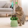 Wear Resistant Cat Spinning Wheel Toy Detachable Cat Anti Itch Toy Cat Teaser Stick  Training