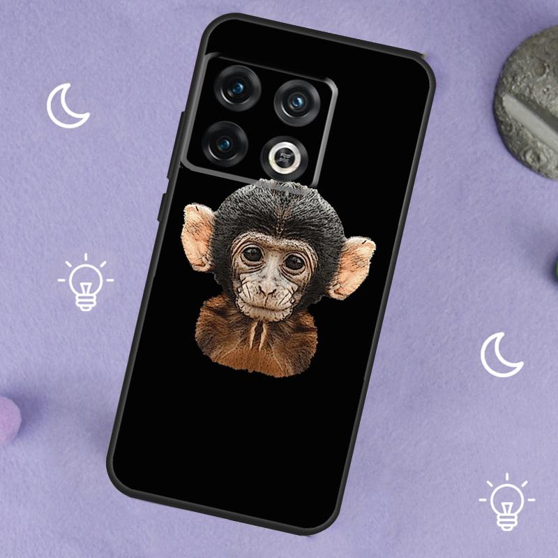 Monkey Gorilla Ape Baby For OnePlus Nord 5 CE 2 3 4 Lite N20 N30 Case For OnePlus 15 13 12 11 10 13T 10T 10R 12R 13R