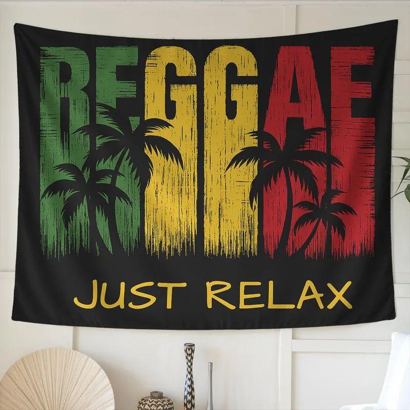 Tapestry Just Relax Reggae 75x100 чёрный