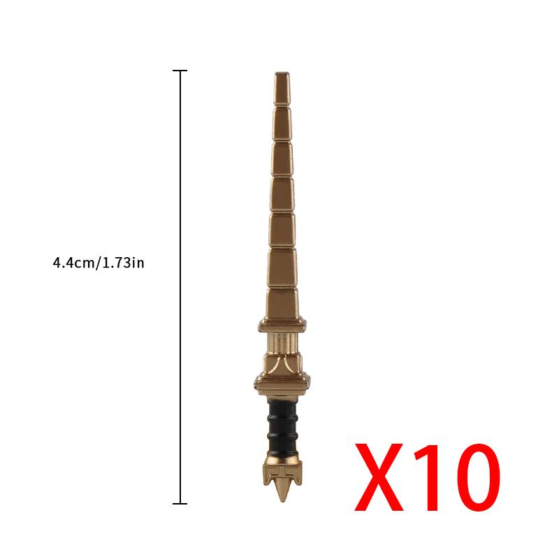 MOC Medieval Weapon Accessories for Building Blocks - Sword Shield Bow Axe Hammer Spear Gun Set