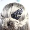 Halloween-Thema Mond Haarspange Vintage Haaraccessoire Verleiht dem Outfit einen Vintage-Touch Geeignet für verschiedene Veranstaltungen