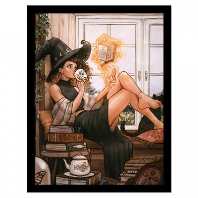 Poster Incorniciato Strega Calda di Ivy Dolamore