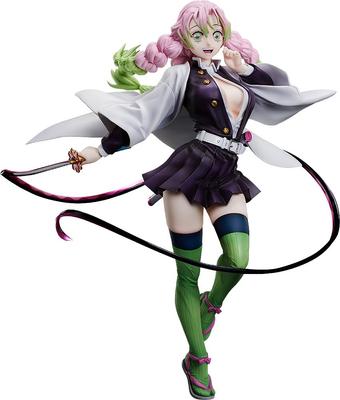 Demon Kimetsu no Yaiba Mitsuri Kanroji plastová lakovaná hotová figurka Slayer 1/4