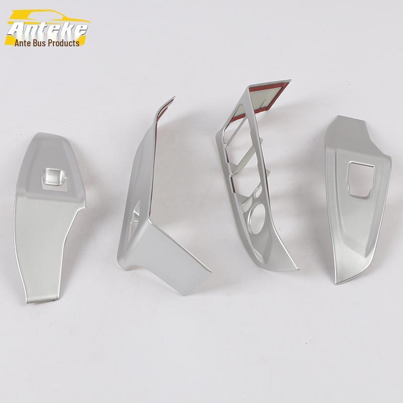 Power Window Switch Trim for BMW 3 Series - Glass Armrest Button Decoration Sticker