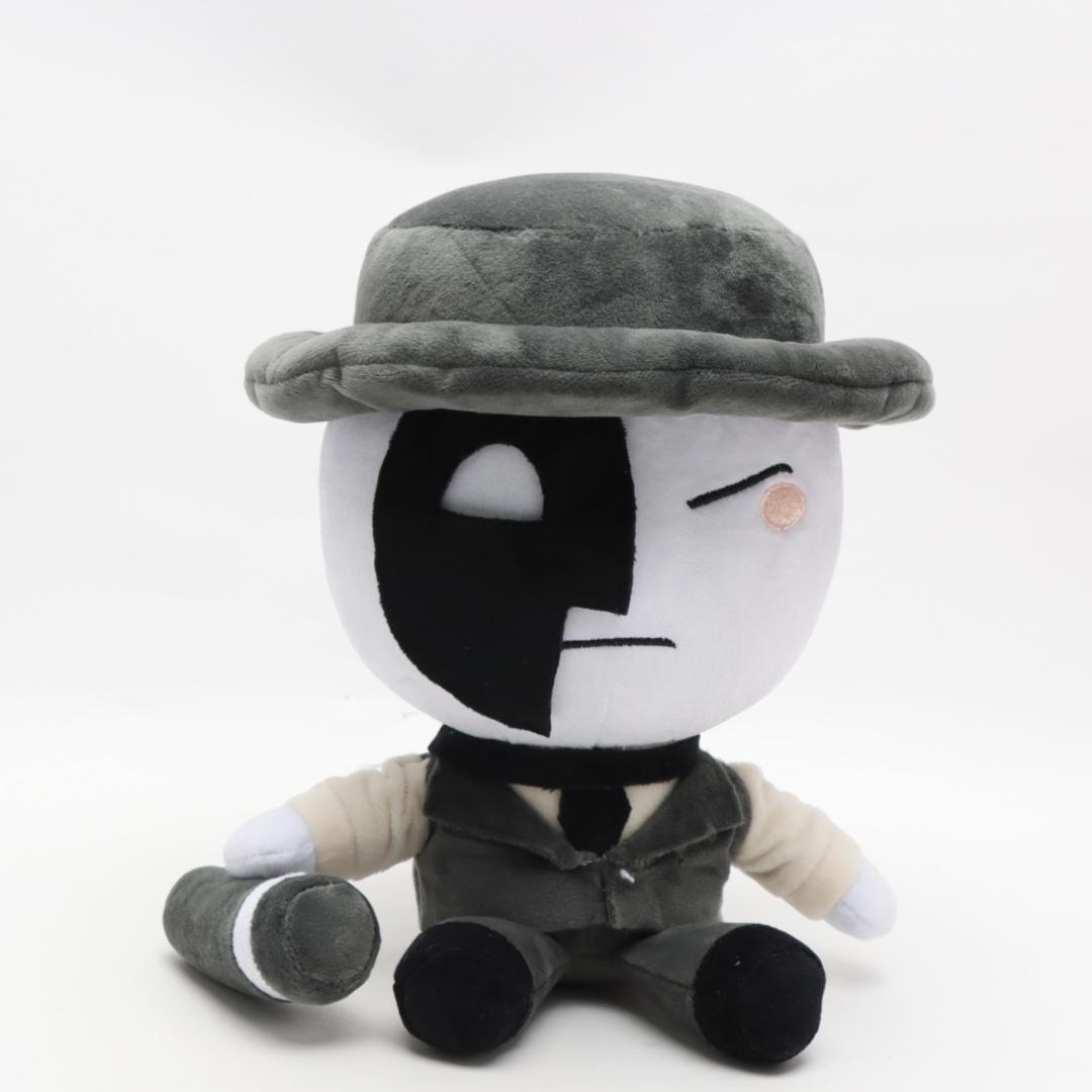 Cute Die of Death Artful Plush Playthings Stuffed Doll Anime Animal Adorable Artful Doll Children Activity Fans Spooky Holiday Xmas Gifts Dec 25cm