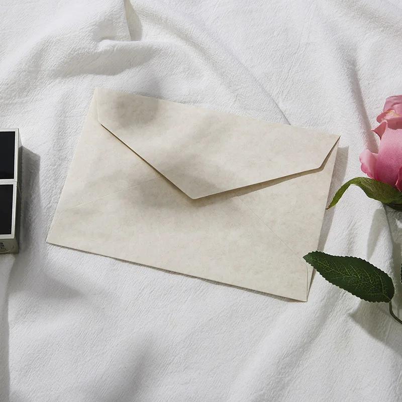 5pcs Macaron Envelopes High Grade Thick Paper Cash Envelopes Kawaii Wedding Party Invitations Cards Postcards Cover for Letters