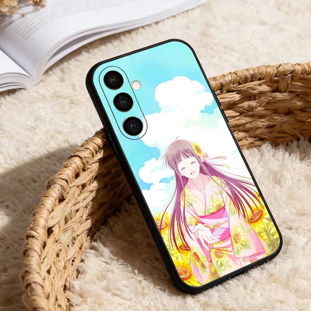 Anime F-Fruits B-Baskets Phone Case For Samsung Galaxy A20,21s,22,31,32,52,53,72,73,80,91 Soft Black Shell Samsung a21s