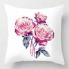 Rose Flower Pillowcase Car Sofa Cushion Cover Home Bedding