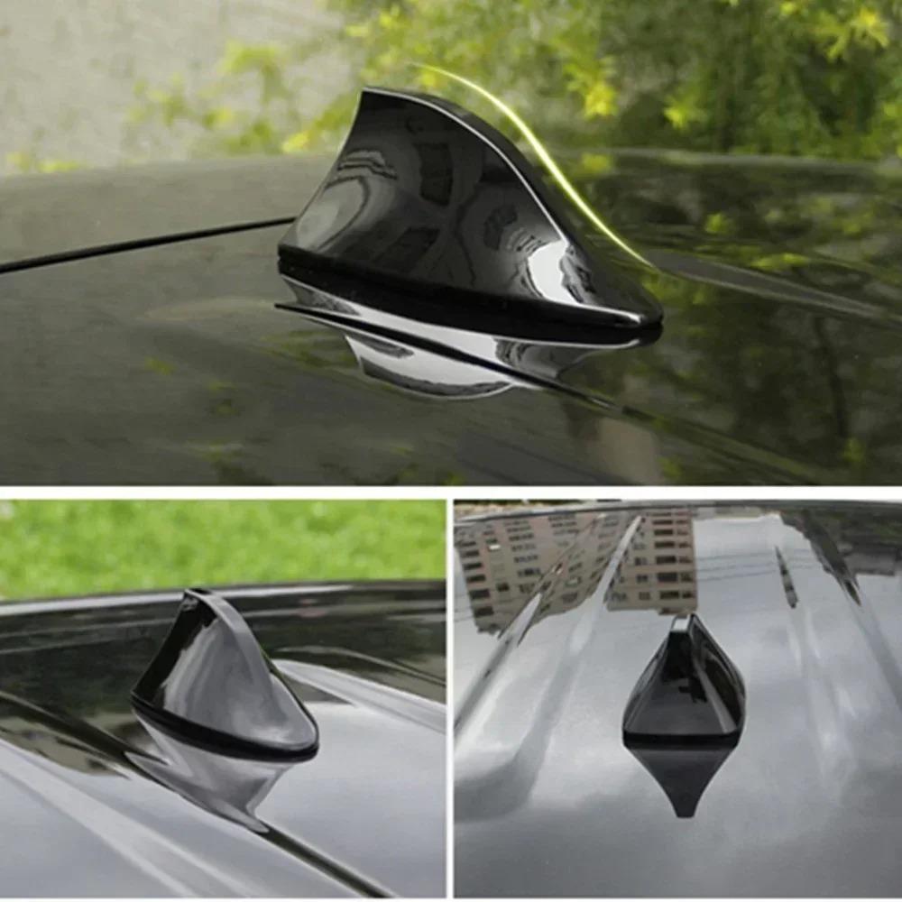Universal Car Shark Fin Antenna Cover Base Replacement Radio Signal Aerials Roof Exterior Accessories Decoration Car Styling