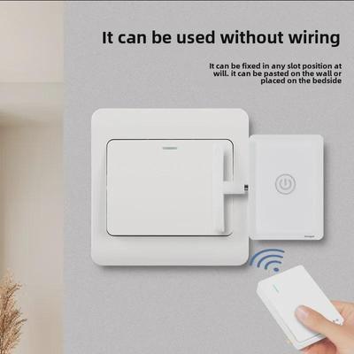 Kabelloser intelligenter Fernlichtschalter: Keine Verkabelung, einfaches Laden, intelligente Steuerung für Zuhause oder das Wohnheim