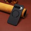 Denior Applies To Pixel10Pro Imitation Leather Calfskin Sticker Google 8Pro Mobile Phone Case Anti-drop Protective Case 7A