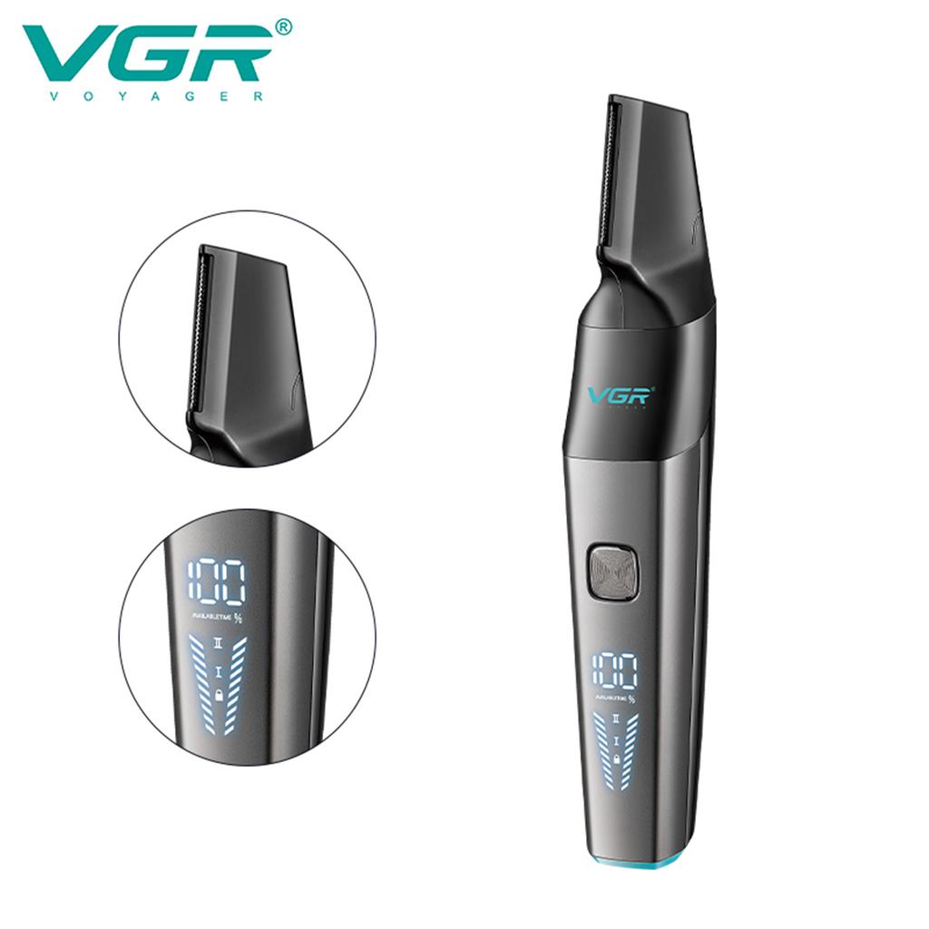 2026 VGR V-603 2-in-1 Multifunctional Hair Cleaning Set Convenient Facial Hair Scraper IPX6 Waterproof Deep Hair Remover Nose Hair Remover Hair Care