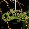 Shatterproof Snowflake Pendant Christmas Decoration Decorative Acrylic Hanging Ornament for Indoor Use