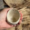 Pottery Herb Stripper Bowl, 2025 New Herb Stripper Bowl Ceramic, Handmade Herb Stripper Tool for Dishwasher and Microwave
