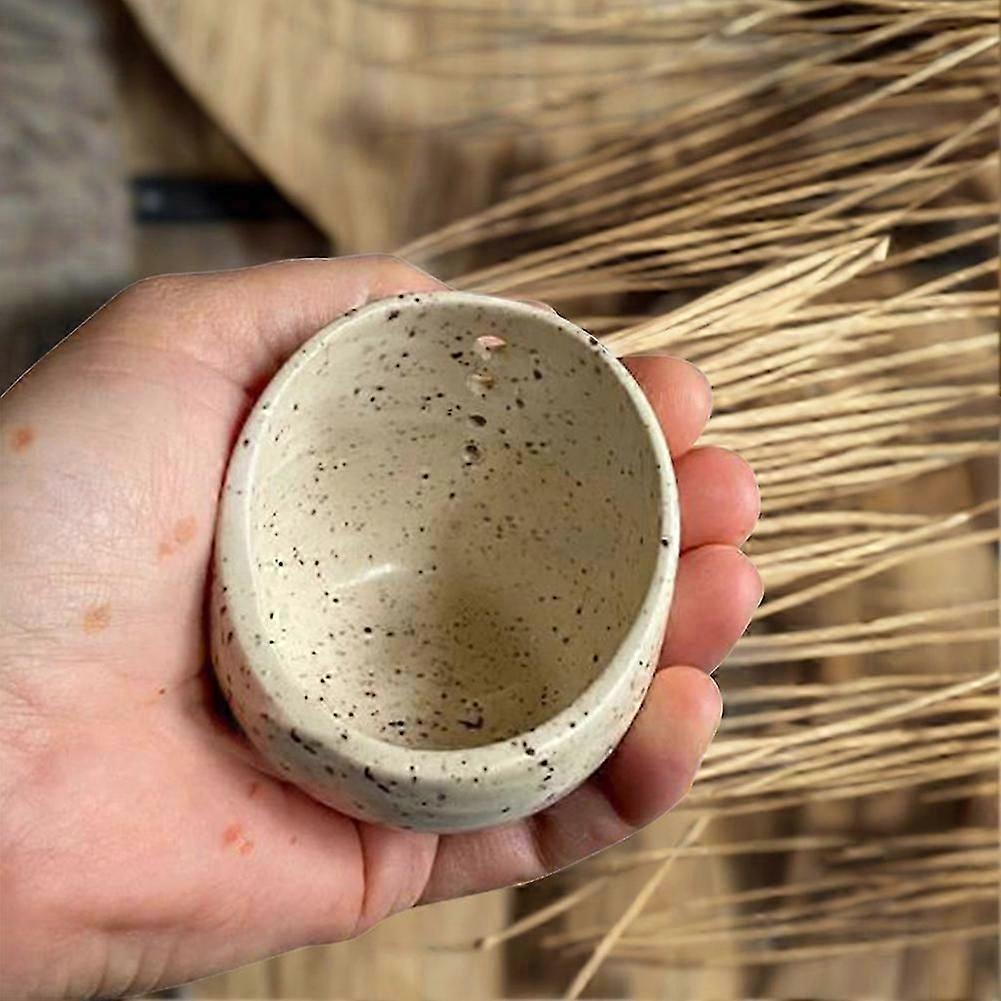 Pottery Herb Stripper Bowl, 2025 New Herb Stripper Bowl Ceramic, Handmade Herb Stripper Tool for Dishwasher and Microwave