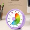Self-discipline Visual Timer Ultra Silent Classroom Timer Kitchen Timer  Kids Study Tool