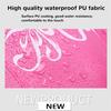 Men Women PU High Elastic Long Hair Waterproof Sunscreen Swimming Cap