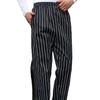 Waist Skin-friendly Kitchen Pant Chef with Baggy Cafe Pants Elastic Men Hotel Waiter for Restaurant Cook Uniform Pockets Clothes