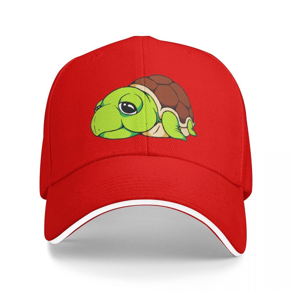 Chonky Lazy Turtle Baseball Cap Beach Hat Sun Cap Hat Unisex For The Sun Beach Unisexs Hats Womens