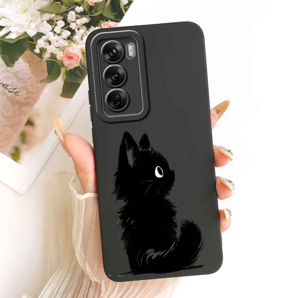 For Oppo Reno12 Pro 5G Case CPH2629 New Fashion Painted Cover Soft Phone Case For Oppo Reno 12 Reno12 Pro Back Cover Coque