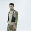 Double Shoulder Strap Men's Chest Rig Bag Multi-Pocket Outdoor Anti-Theft Tactical Fishing Bag Waterproof PU Multi-Purpose Pack