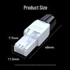 Connettore RJ45 Tool-less Cat6A Shengwei