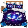Winter Snowman Three-Piece Quilt Cover 3D Digital Printing Bedding Set Bed Cover